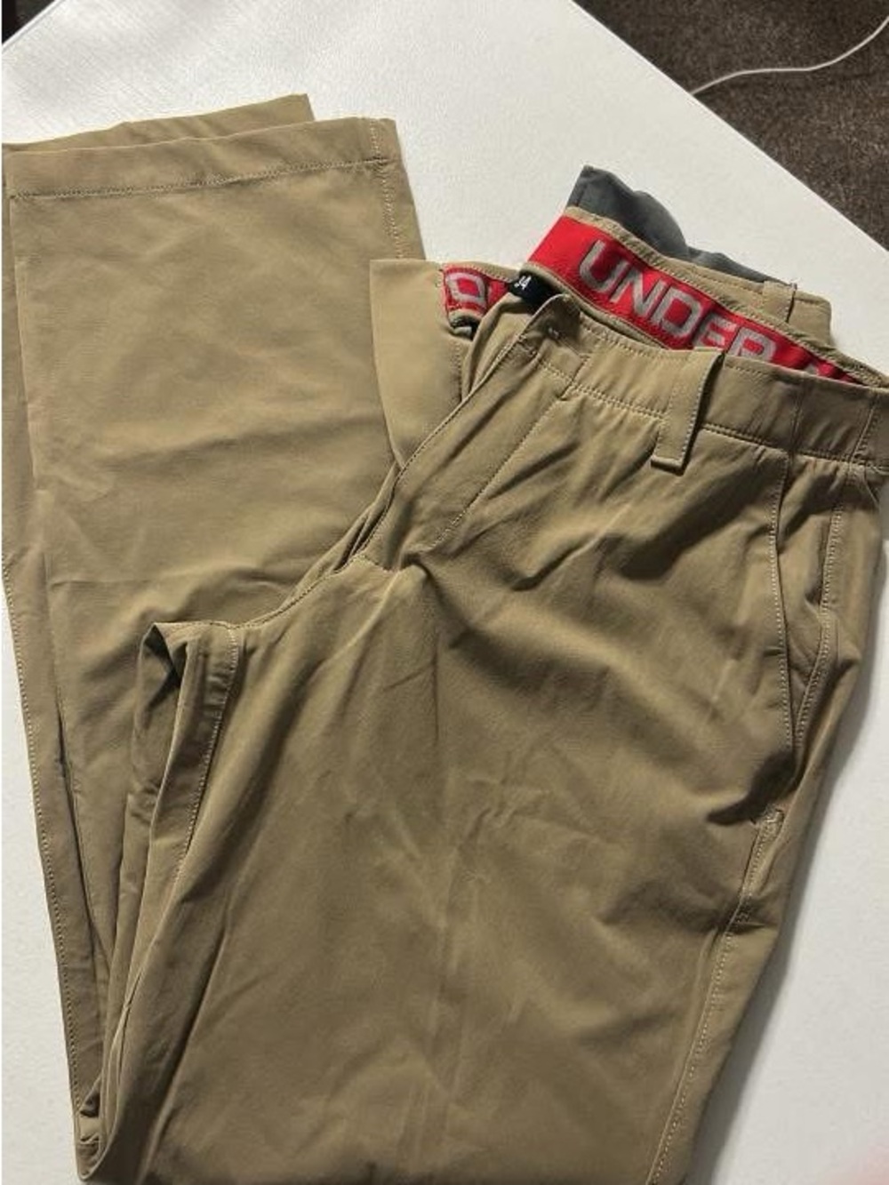 Under Armour Men's Tan Performance Chinos